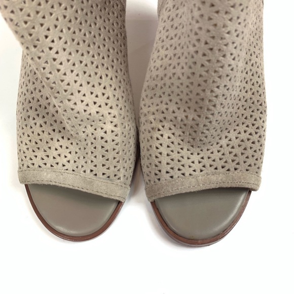 Sam Edelman Henri Bootie Heeled Slingbacks Taupe - Picture 5 of 7